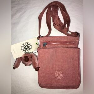 KIPLING Eldorado Crossbody Bag‎ in ROSE NWT